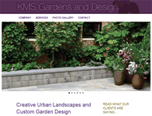 Tablet Screenshot of kmsgardens.com